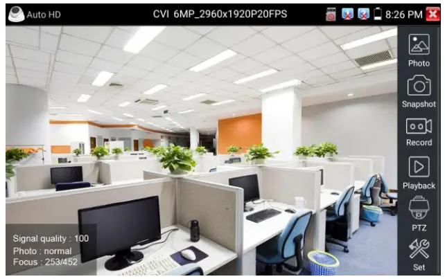 TRIPLETT 8150 CamView5 IP 1080P HD CCTV Tester -- Auto