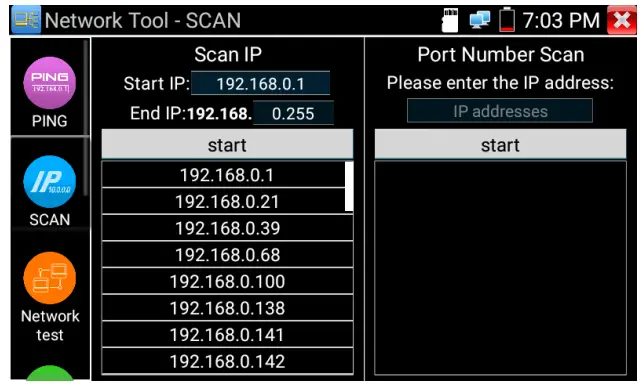 TRIPLETT 8150 CamView5 IP 1080P HD CCTV Tester -- Network tool