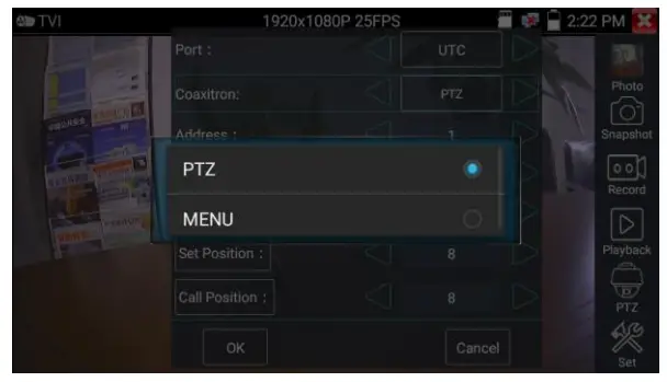 TRIPLETT 8150 CamView5 IP 1080P HD CCTV Tester -- TVI camera
