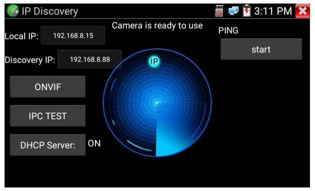 TRIPLETT 8150 CamView5 IP 1080P HD CCTV Tester -- different