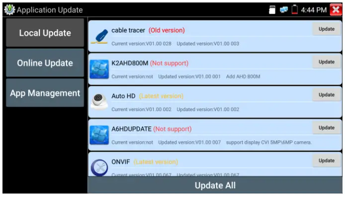TRIPLETT 8150 CamView5 IP 1080P HD CCTV Tester -- latest version