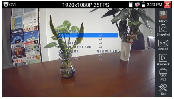 TRIPLETT 8150 CamView5 IP 1080P HD CCTV Tester -- parameters00