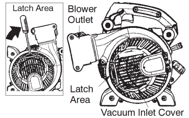 Poulan Pro PPBV25 2 Cycle Gas 450 CFM 230 MPH -FIG 13