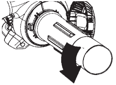 Poulan Pro PPBV25 2 Cycle Gas 450 CFM 230 MPH -FIG 16