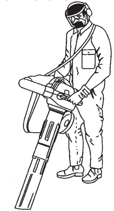 Poulan Pro PPBV25 2 Cycle Gas 450 CFM 230 MPH -FIG B