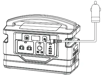 INVERTER BP 000-UL Portable Power Station - charge this product