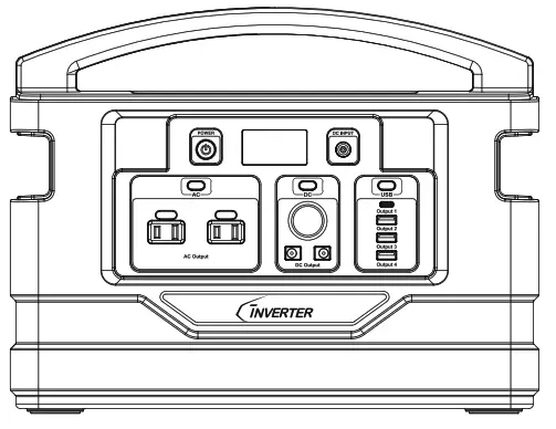 INVERTER BP 000-UL Portable Power Station