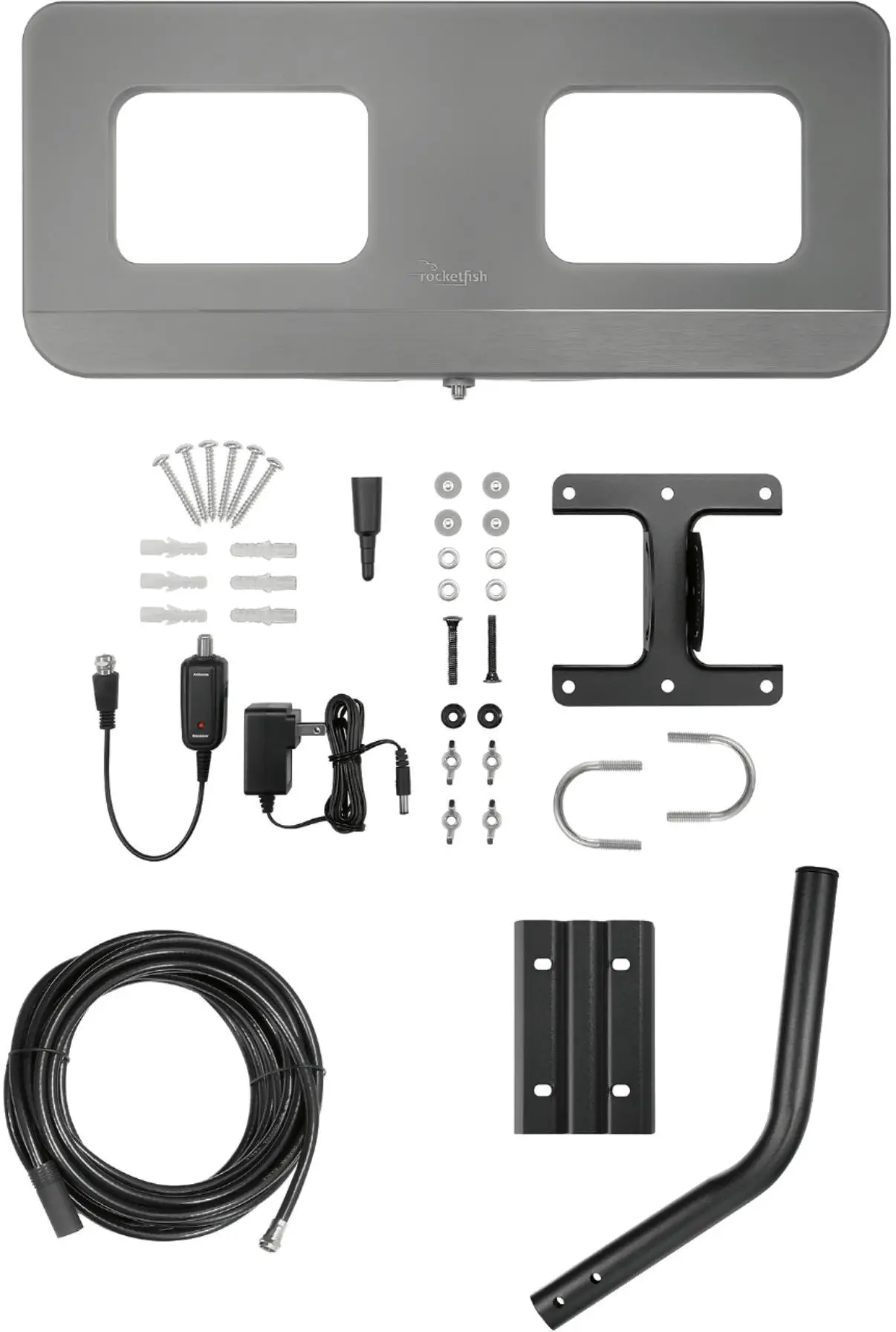 Rocketfish Rf-ant50us Long-range Outdoor Antenna Quick Setup Guide Rocketfish Rf-ant50us Long-range Outdoor Antenna Quick Setup Guide