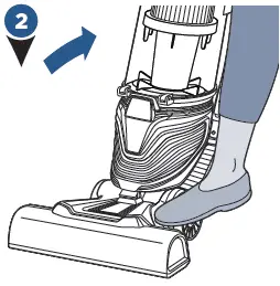 vacuum step