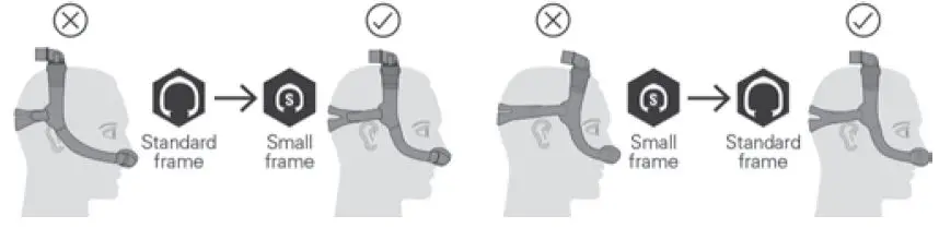 ResMed AirFit N30i CPAP Mask with Headgear Starter Pack fig3
