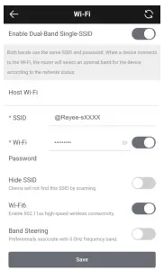 REYEE RG E3 Wi Fi 6 A 1800 Smart Wi Fi Mesh Router-wifi