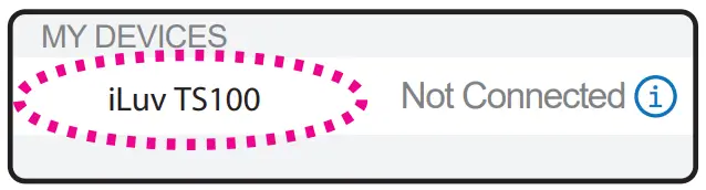 iLuv TS100 TrueWireless Stereo Earbuds with Charging Case - Scan