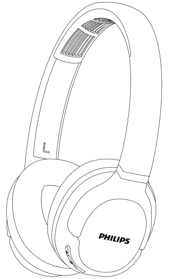 Philips Bluetooth wireless headphones
