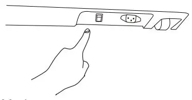 Lifesmart R8370 3D Zero Gravity Massage Chair with Bluetooth Speaker and Body Scan Instruction Manual - Connecting the power turn on main power switch