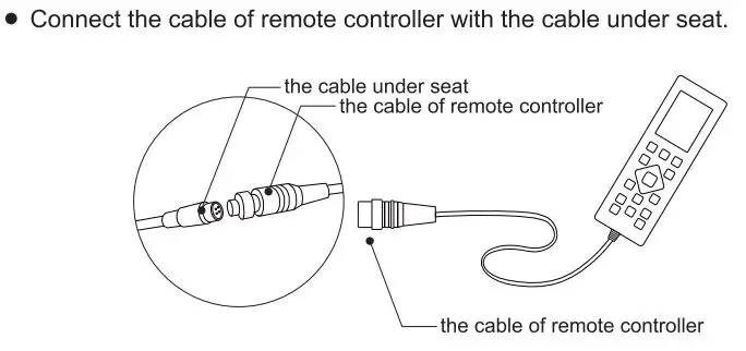 Lifesmart R8370 3D Zero Gravity Massage Chair with Bluetooth Speaker and Body Scan Instruction Manual - Remote Controller Connection