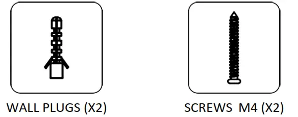 Beffer WALL MOUNTED LED MIRROR WITH DEMISTER - PARTS SUPPLIED