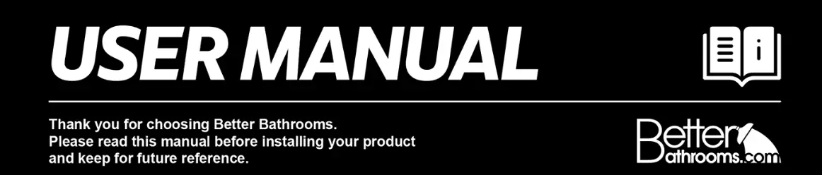 Beffer WALL MOUNTED LED MIRROR WITH DEMISTER - logo