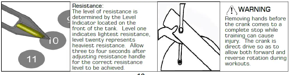 FIRST DEGREE FITNESS XT-E720 Multi-Function Cycle Cross Trainer-11