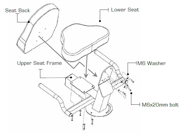 FIRST DEGREE FITNESS XT-E720 Multi-Function Cycle Cross Trainer-6