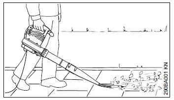 STIHL BGE 61 Electric Handheld Blower FIG-1