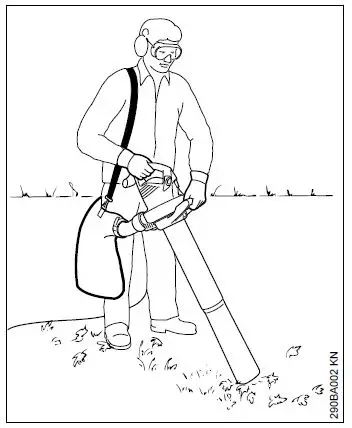 STIHL BGE 61 Electric Handheld Blower FIG-2