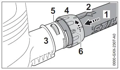STIHL BGE 61 Electric Handheld Blower FIG-4