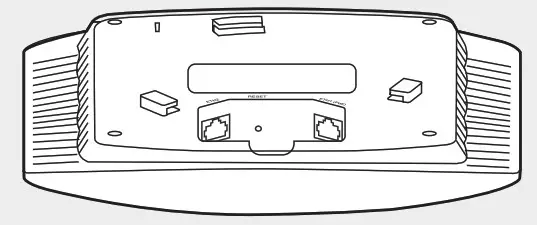 tp-link 7106509316 Wireless Access Point- Rear Panel