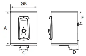 AO Smith 24485352688 Elegance Water Heater-fig4