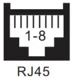 techtop 19632 WPR 8 Sets of Light Control Panels - RJ45 connector