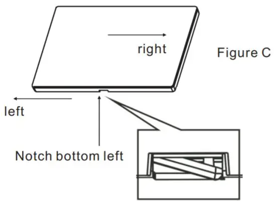 techtop 19632 WPR 8 Sets of Light Control Panels - Removal