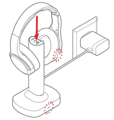 BLAUPUNKT BH7TVG TV Wireless Headphones FIG 8