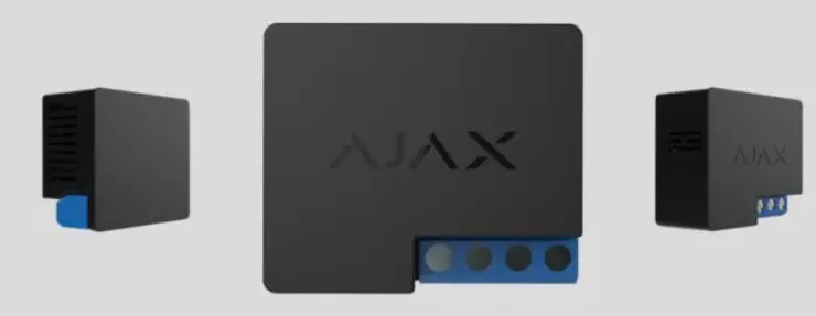 AJAX 000169 Relay 12V Wireless Dry Contact Power Relay for Remote Control - Cover