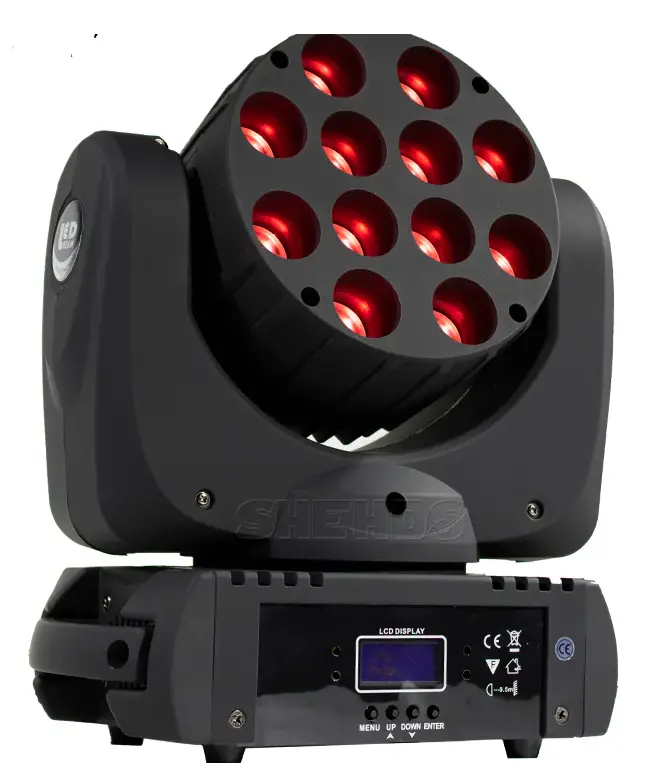 velleman HQLP10022 RGBW Chrome Sportlight Theatre Stage IMAGE