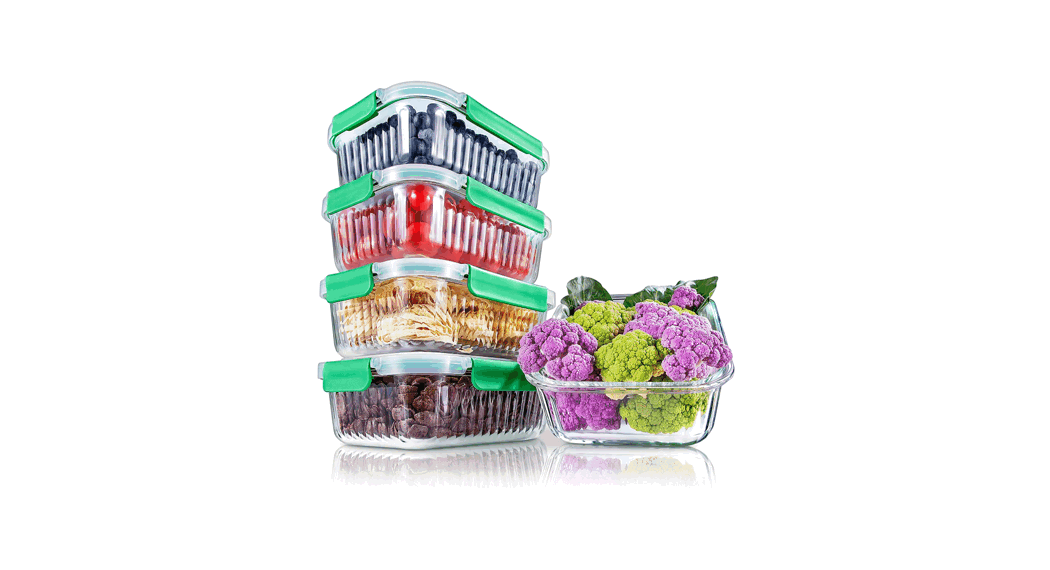 Nutrichef Ncgl5wv Food Storage Containers User Guide