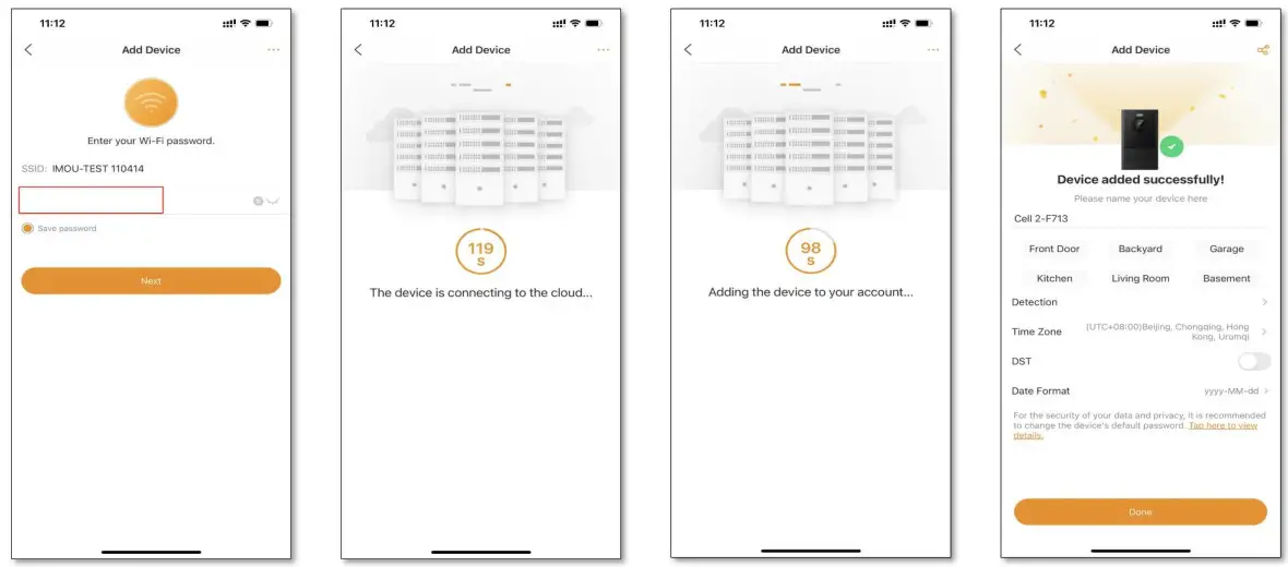 Imou IPC-B46LN Cell 2 Security Camera Wireless Outdoor- Connect to Imou