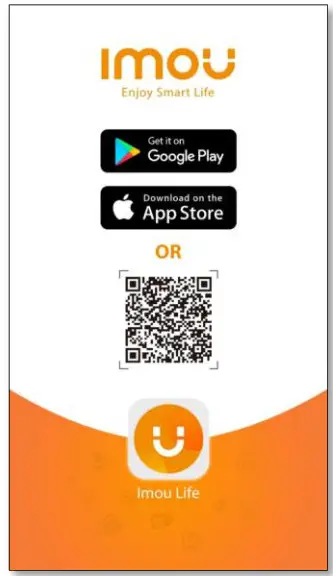 Imou IPC-B46LN Cell 2 Security Camera Wireless Outdoor- Imou Life App