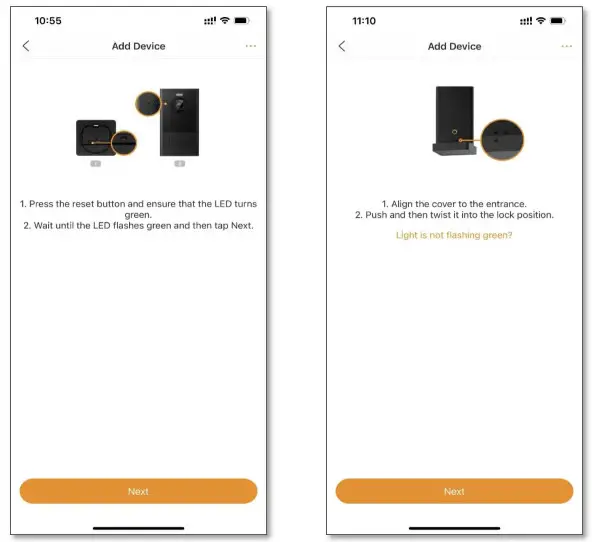 Imou IPC-B46LN Cell 2 Security Camera Wireless Outdoor- Power on the camera