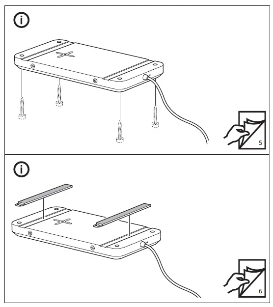 IKEA 805.127.18 SJÖMÄRKE Wireless Charger 3