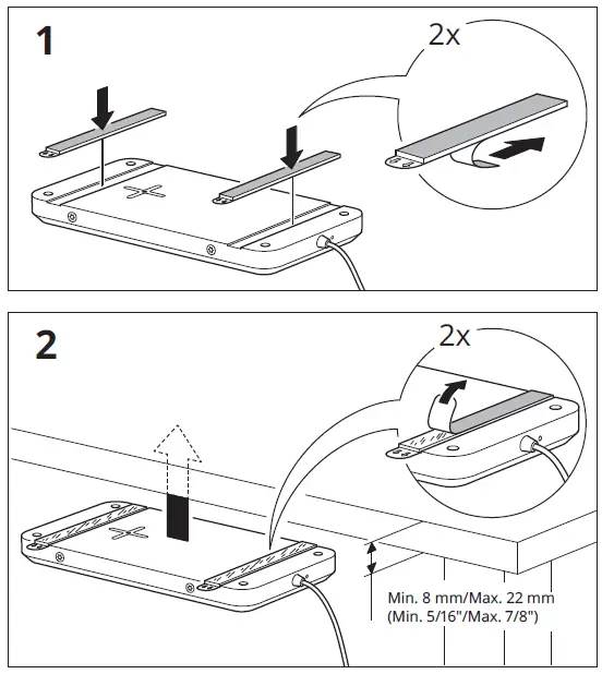 IKEA 805.127.18 SJÖMÄRKE Wireless Charger 5