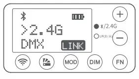 Godox TL120 RGB Tube Light - wireless setting