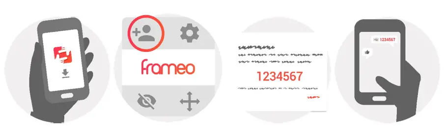 Connecting a new friend