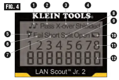 KLEIN TOOLS VDV526-200 Cable Tester 4