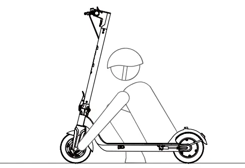 SMOOSAT SA3 Electric Scooter for Adult - drum brake