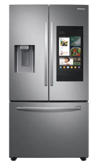 Samsung French Door Refrigerator With Family Hub And External Water & Ice Dispenser Instruction Manual