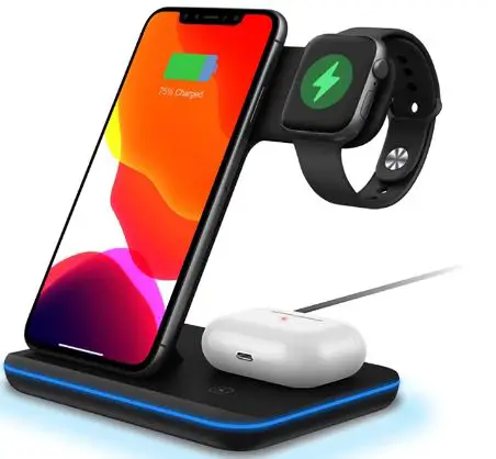 TopTrone ZB618 3-in-1 Wireless Charging Station Dock PRO
