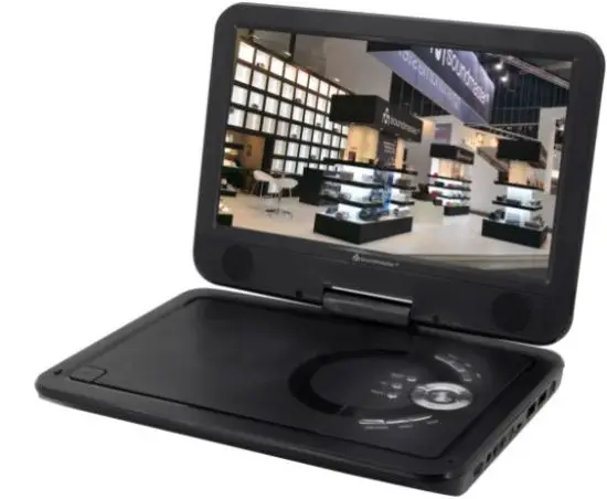 soundmaster PDB1910 Portable DVD Player