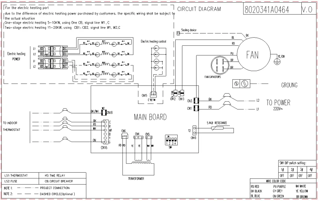 MRCOOL PHK05H Electric Heat Kit Owner's Manual - 140 Model
