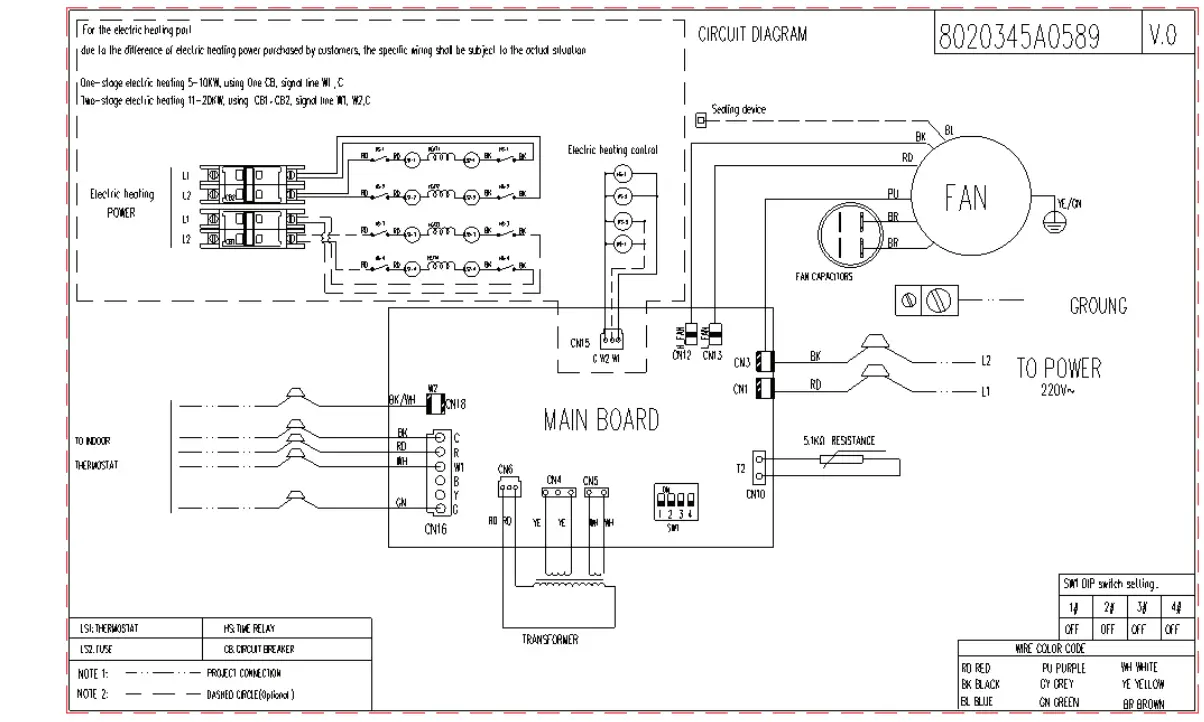 MRCOOL PHK05H Electric Heat Kit Owner's Manual - 160 Model