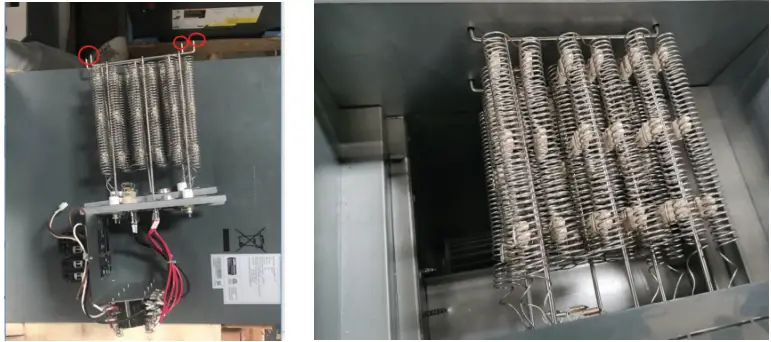 MRCOOL PHK05H Electric Heat Kit Owner's Manual - Insert the electric heat kit into the air duct installation