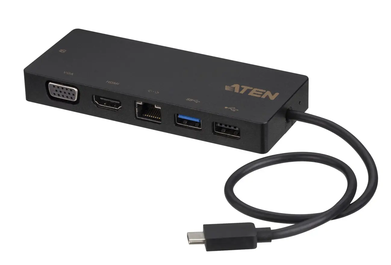 ATEN UH3236 USB-C Multiport Mini Dock Product